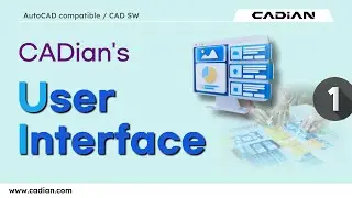 CAD UI(user interface) in CADian ① - AutoCAD compatible