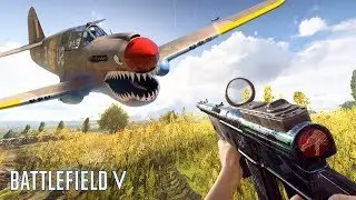 СУПЕР СЕКРЕТНЫЙ САМОЛЁТ в Battlefield 5 (или секретные баги BF5)