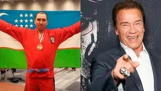O'ZBEKISTONLIK SAMBOCHI VA ARNOLD SCHWARZENEGGER