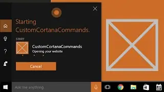 How to Create Custom Cortana Commands (2/2)