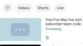 Youtube Live Stream Video Processing Problem Solved | Live Stream Video Not Upload On Youtube