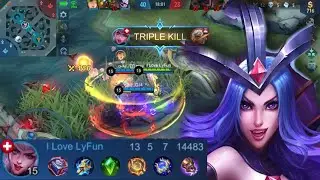 TOP GLOBAL ALICE FULL GAMEPLAY 2021 - ALICE BEST BUILD 2021 | ALICE MOBILE LEGENDS