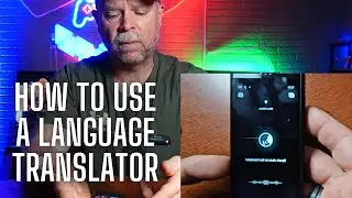 Language Translator Device | Portable Instant Voice Translator