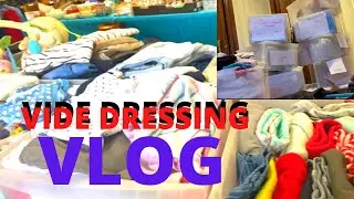VLOG: VIDE DRESSING, VINTED, BROCANTE,EXAM...