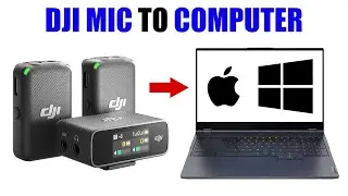 DJI Mic with Computer via USB [ OBS, Streaming, Zoom, Gaming ] Tutorial