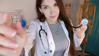 ASMR 👩‍🔬🩺 School Doctor [Medical Exam] 🦷 [Roleplay] [Subtitles]