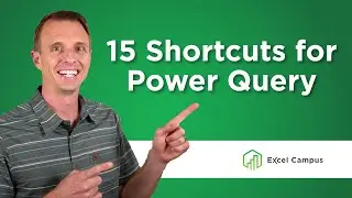 15 Power Query Shortcuts For Excel And Power Bi