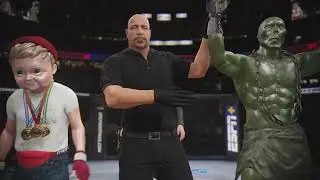 Hasbulla vs. Swamp Thing - EA Sports UFC 4 - Crazy UFC 👊🤪