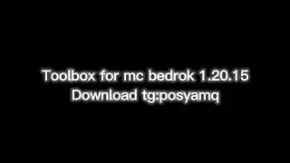 TOOLBOX FOR MINECRAFT 1.20.15 || ТУЛБОКС НА МАИНКРАФТ 1.20.15