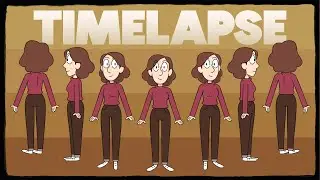 Johanna Rig Timelapse | Toon Boom Harmony Rigging