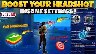 SECRET SETTING : BlueStacks 5 Free Fire Headshot Settings