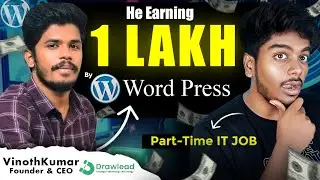 😱Earn 1+lakhs through WordPress By Freelancing | Sharing his complete process and Experience