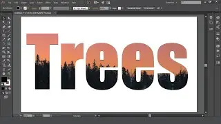How to fix image into text in Adobe Illustrator CC.