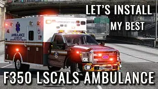 Lets Install a cool F350 Ambulance 🚑  - GTA 5 LSPDFR