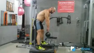 Тяга из ямы с крутой спиной - техника выполнения