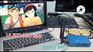 How to connect the Teradek Serv Pro to VUER iOS app & Menu.