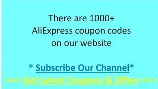 [1000+] AliExpress Coupon Codes That Work 2020 April