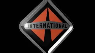 3D Animation - International truck 3D logo modelling and animation