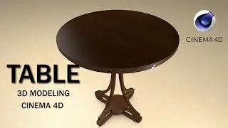 TABLE 3D MODELING | CINEMA 4D