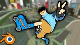 How to Make Your Own Jet Set Radio Character #Shorts