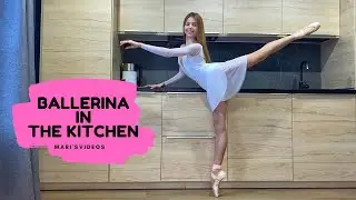 Ballerina in the kitchen