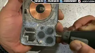 The Most Tedious Repair Using A Dremel To Remove iPhone Back Glass