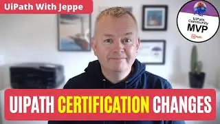 UiPath Certification Changes (and a 50% off discount code!)