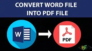 How to Convert WORD File (.DOCX) into PDF File - Fast Method