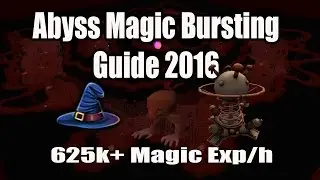 [Runescape 3] Abyss Magic Bursting Guide 2016: 625k+ exp/h with Oldak Coil