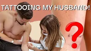 TATTOOING MY HUSBAND FOR OUR ANNIVERSARY | THE CONDOS
