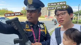 KAYA INDONESIA PAK PULIS FILIPINA BERWAJAH SANGAR TAPI BERHATI LEMBUT ?