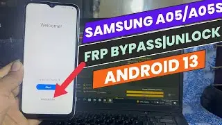 Samsung A04, A04s, FRP Bypass Android 13 With TP | samsung A045F, A047F, Google Account Bypass 2024
