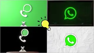 WhatsApp Logo Animation - 4 versions