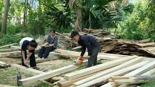 Enough 100% wood to build Pao and Sua's dream house || SUNG A PAO HG