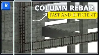 Best way for Column Rebar detailing in Revit || Easy and efficient!