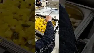Столовая в санатории "Жемчужина моря" в Кабардинке.