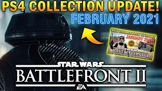 Star Wars Battlefront 2 - PS4 Collection and Career Update Video (February 2021) -  Level's???