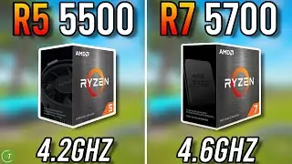 Ryzen 5 5500 vs Ryzen 7 5700 - Difference or Not?