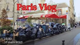 Paris Garbage workers strike I March 16, 2023