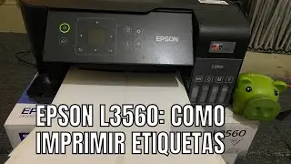 EPSON L3560: ¡Como imprimir etiquetas fácil y sencillo! todo en menos de 10 minutos.