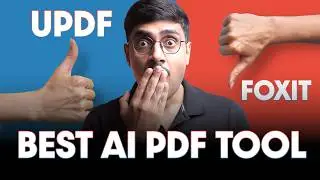 Best AI PDF Editor: Foxit vs UPDF – In-Depth Review & Comparison