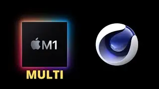Realtime Cinebench Multi-core Test on Apple MacBook Pro With M1 Chip