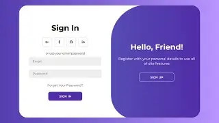 How to make Animated Login Page | HTML, CSS, and JavaScript Tutorial