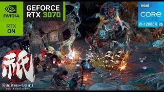 Kunitsu-Gami: Path of the Goddess | RTX 3070 | i5 12600K DDR5 | RTX ON | 1440p Max All Settings