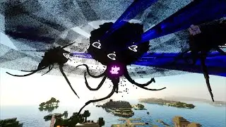 Cracker's Wither Storm Chinese Add-on,RTX[MCPE-MCBE]Wither Storm In Minecraft,EnderFoxBoy MC,Ep3🦊!!!