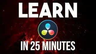 LEARN DAVINCI RESOLVE 14 IN UNDER 30 MINUTES | Tutorial for Beginners