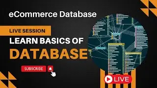 How to Create Database For Ecommerce App | Database Live Session