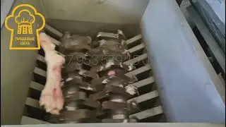 Измельчитель костей DP-12, Шрёдер блоков мяса и костей