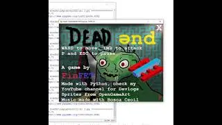 "Dead And" - Python Pygame Raycasting 3d game demo