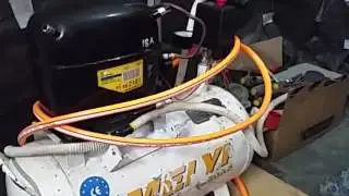 Homemade Silent Air Compressor & Paint Zoom